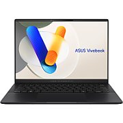Laptop Asus VivoBook S 14 M5406KA-PP119, 14 inch 2880 x 1800, AMD AI 7 350 (8 C / 16 T, 2 GHz - 5 GHz, 8 MB + 16 MB cache), 24 GB LPDDR5X, 1 TB SSD, AMD Radeon Graphics, Fara sistem de operare, Negru
