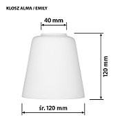 Activejet pendant lamp AJE-ALMA 3P E27 3x40W