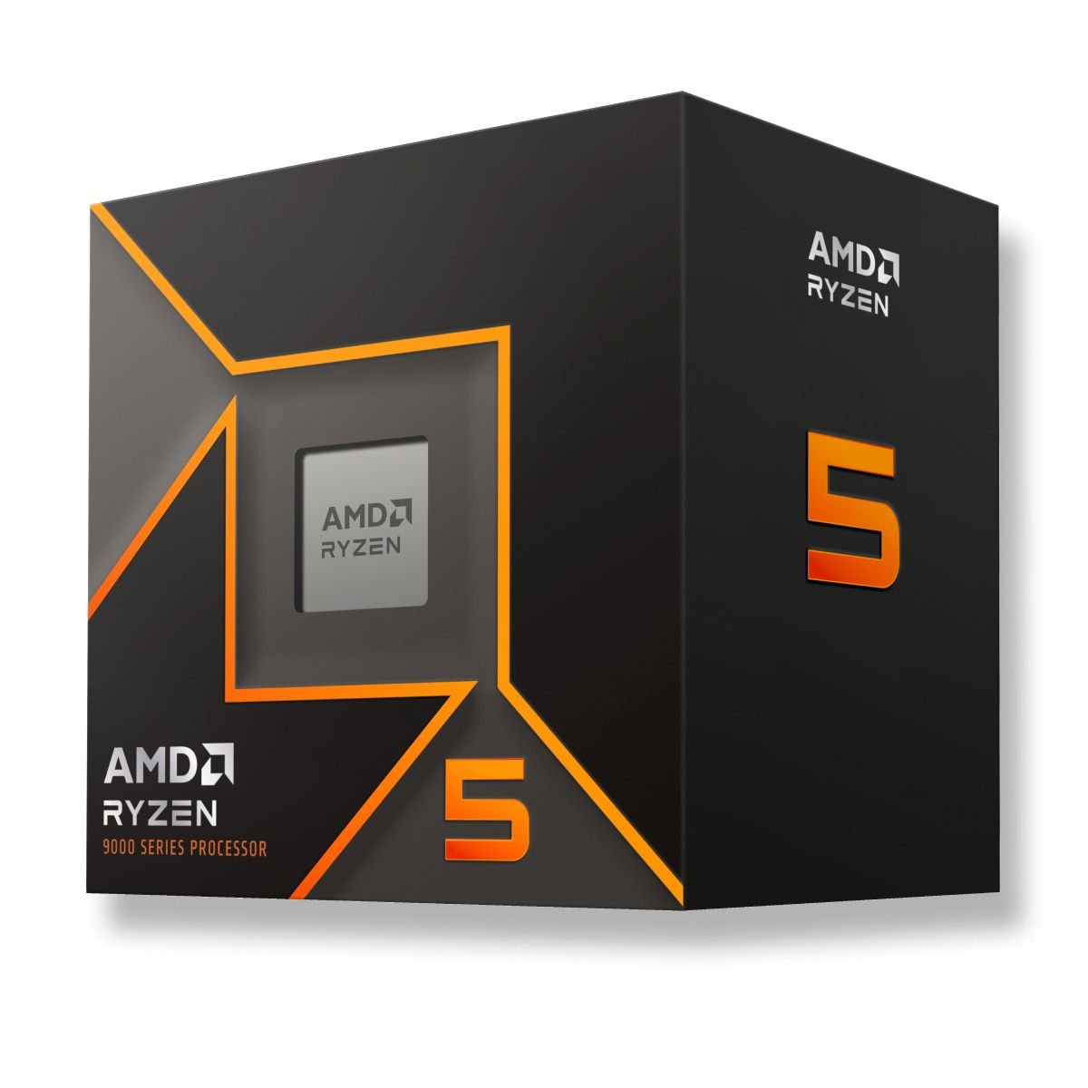Procesor AMD Ryzen 5 9600, 6C / 12T, 3.8 - 5.2 GHz, 38 MB cache, 65 W, Tray
