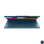 Laptop Lenovo Yoga Slim 9 14ILL10 83CX0014RM, 14 inch 3840 x 2400 Touchscreen, Intel 258V (8 C / 8 T, 2.2 GHz - 4.8 GHz, 12 MB cache, 12 W), 32 GB LPDDR5X, 1 TB SSD, Intel Arc Graphics 140V, Windows 11 Home, Tidal Teal