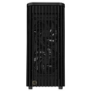 Carcasa ASUS PROART PA401 WOOD EDITION METAL PANEL Mid Tower ARGB NEGRU, Sloturi Expansiune 7, Drive Bays: 2x3.5  2x2.5 /3.5 , Ventilatoare Suportate: 5 (spate: 1x120mm, fata: 2x140mm sau 2x160mm, sus: 2x120mm sau 2x140mm), Ventilatoare Incluse: 2 (fata: 2x160mm), Fan Hub preinstalat, Format Placa