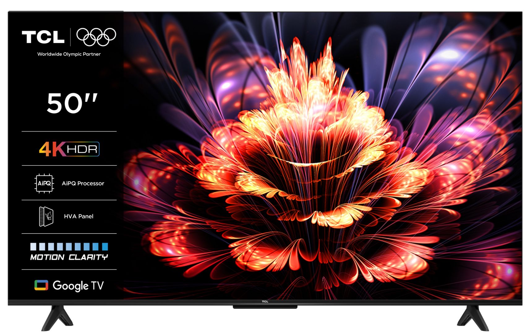 Televizor TCL LED 50V6C, 126 cm, Smart Google TV, 4K Ultra HD, (Model 2025)