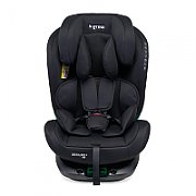 Scaun auto U-Grow Secure+ 40-150 cm, 360 grade ,  4 pozitii de ajustare pe spate , 10 pozitii de ajustare a tetierei pe inaltime, negru,  U-Grow