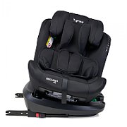 Scaun auto U-Grow Secure+ 40-150 cm, 360 grade ,  4 pozitii de ajustare pe spate , 10 pozitii de ajustare a tetierei pe inaltime, negru,  U-Grow