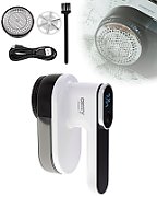 Camry Lint remover | CR 9620 | White/Black | Rechargeable battery | 10 W