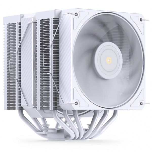 Jonsbo HX6280 CPU cooler  PWM control  RGB lighting - 130mm  white