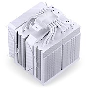 Jonsbo HX6280 CPU cooler  PWM control  RGB lighting - 130mm  white