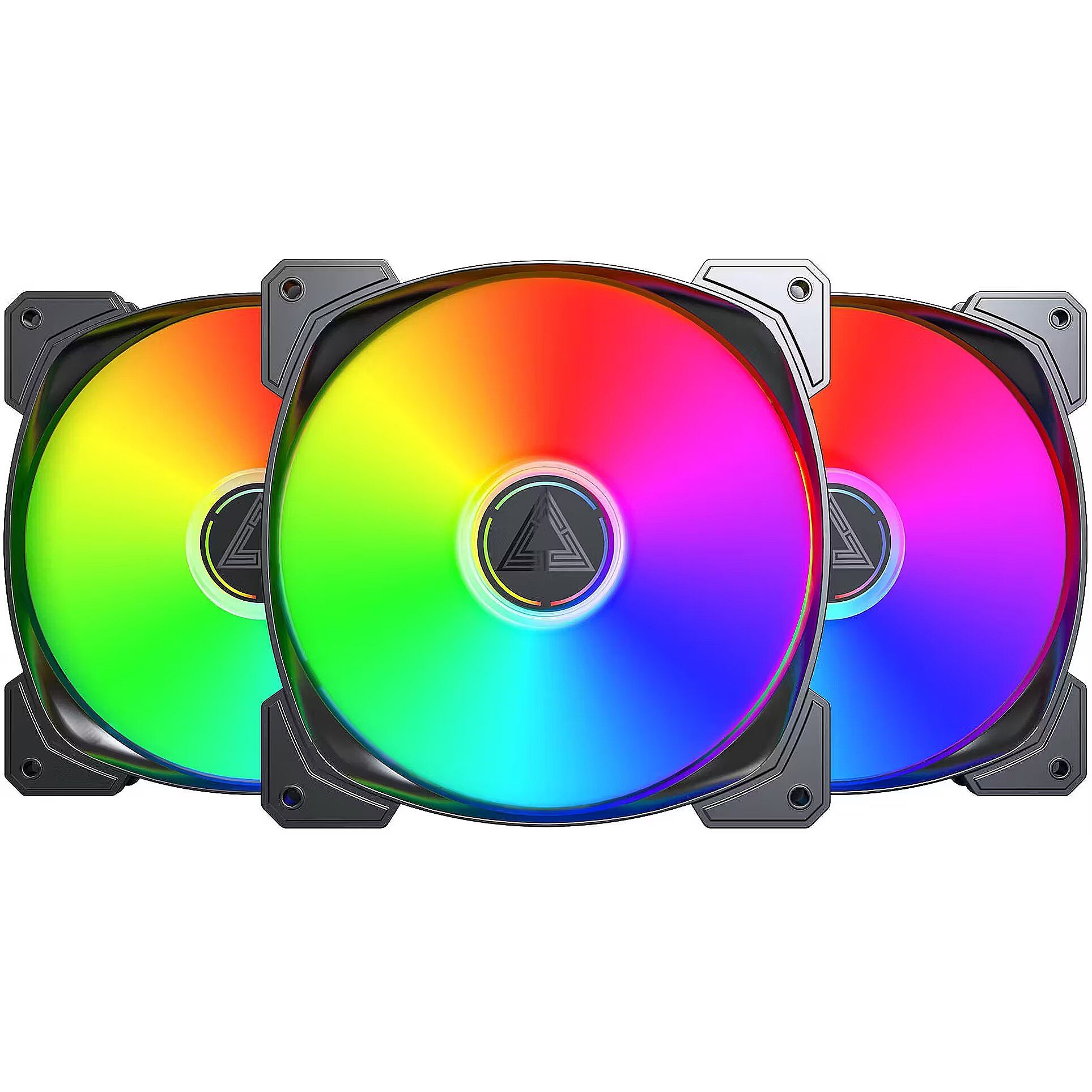 Montech HP140 PWM ARGB Fan  3 pieces - 140mm