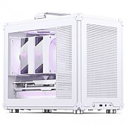 PC case Jonsbo C6 MAX  Mini  Micro-ATX  Tempered Glass - White