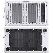PC case Jonsbo C6 MAX  Mini  Micro-ATX  Tempered Glass - White