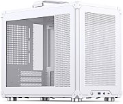 PC case Jonsbo C6 MAX  Mini  Micro-ATX  Tempered Glass - White