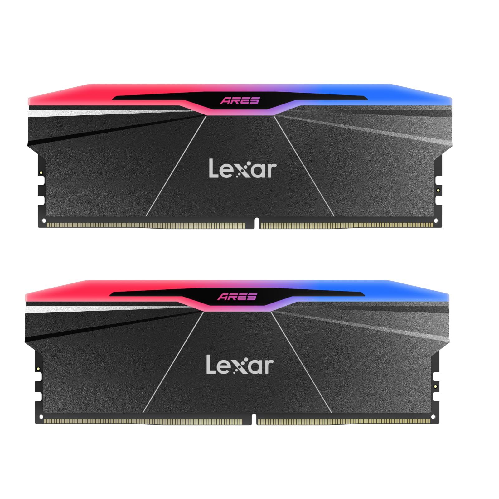 Memorie Lexar LD5U24G76C38BR-RGD 48 GB DDR5 7600 MHz CL38, kit 2 x 24 GB, Negru, RGB