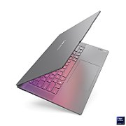 Laptop Lenovo Yoga Slim 7i Gen 9 Aura Edition 83HM002SPB, 15.3 inch 2880 x 1800 Touchscreen, Intel 256V (8 C / 8 T, 2.2 GHz - 4.8 GHz, 12 MB cache, 12 W), 16 GB LPDDR5X, 512 GB SSD, Intel Arc Graphics 140V, Windows 11 Home, Gri