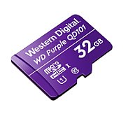 WD PURPLE QD101 MICROSD 32GB/3YEAR WARRANTY