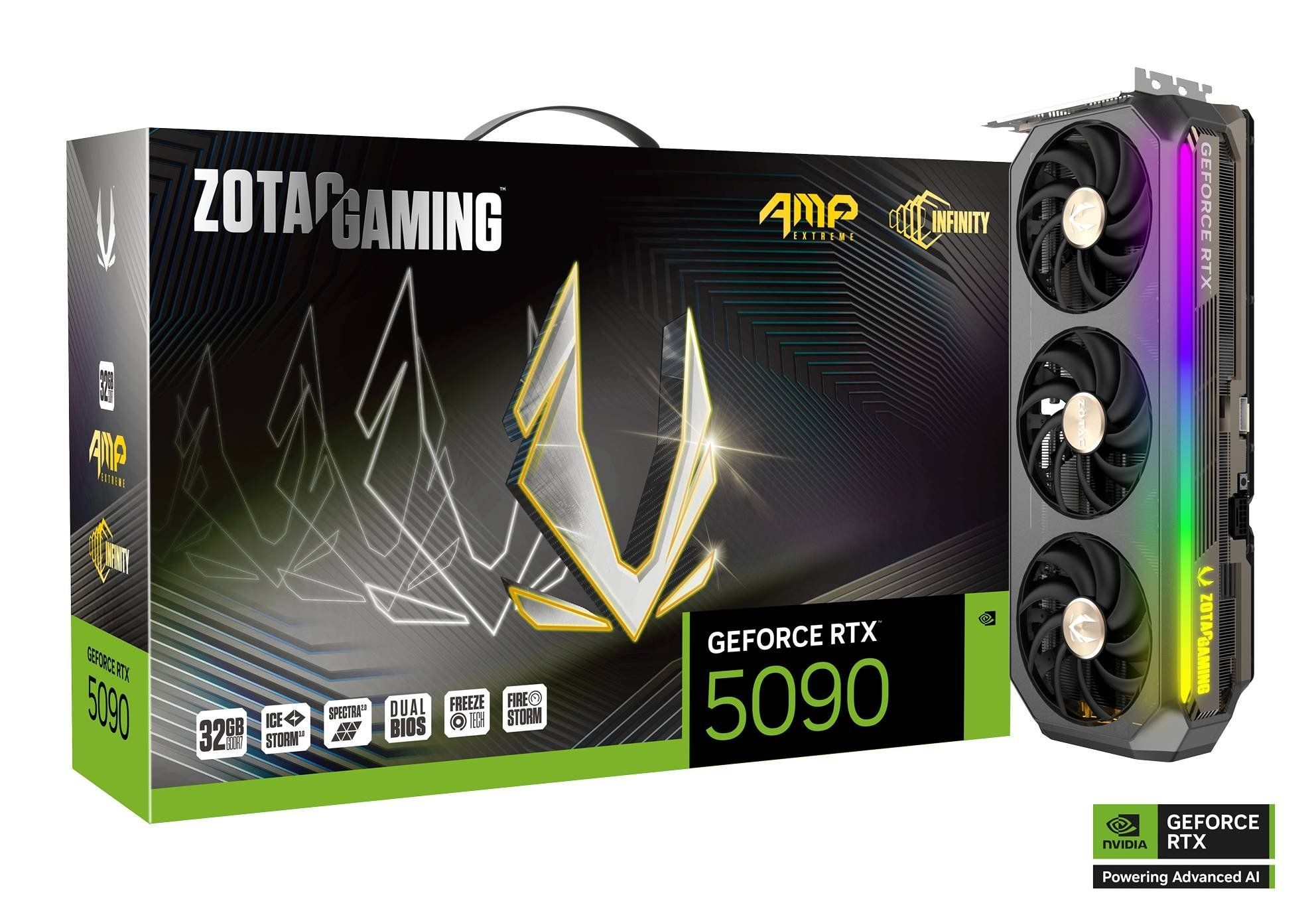 Zotac GAMING GeForce RTX 5090 AMP Extreme INFINITY NVIDIA 32 GB GDDR7