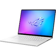 Laptop Asus ROG Zephyrus G16 (2025) GU605CW-QR130, 16 inch 2560 x 1600, Intel 285H (16 C / 16 T, 2.7 GHz - 5.4 GHz, 24 MB cache), 64 GB LPDDR5X, 2 TB SSD, Nvidia GeForce RTX 5080, Fara sistem de operare, Alb