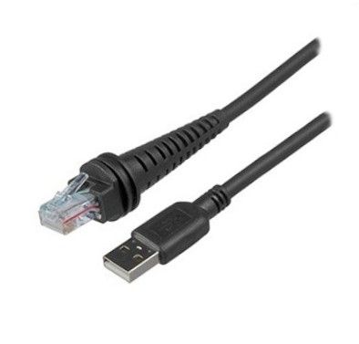 Cable: USB, black, Type A, 5V, 2.9m (9.5Â´) straight