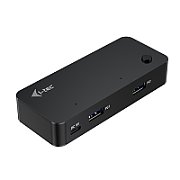 I-TEC UNIVERSAL KVM HUB/2X USB-C + 2X USB-A 3.0 PORT