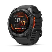 Garmin Fenix 8 3.56 cm (1.4 ) AMOLED 51 mm Digital 454 x 454 pixels Touchscreen Titanium Wi-Fi GPS (satellite)