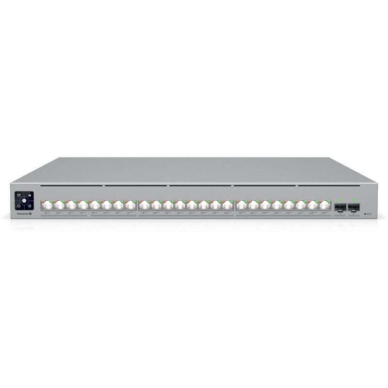 Switch Ubiquiti ECS-24-POE-EU, 16x RJ45 10G, 8x RJ45 2.5G porturi 100 / 1000 / 10000 MBs