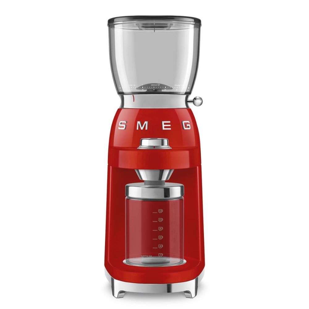 Smeg 50's Style Coffee Grinder CGF11RDEU Red
