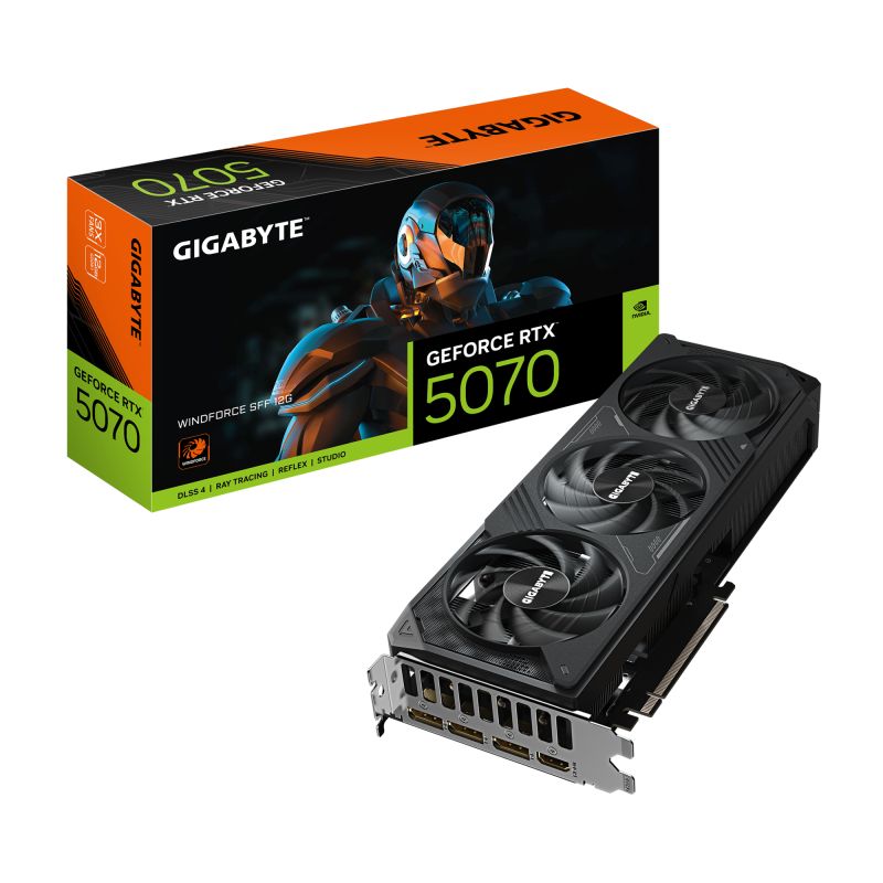 Karta graficzna Gigabyte GeForce RTX 5070 WINDFORCE 12GB