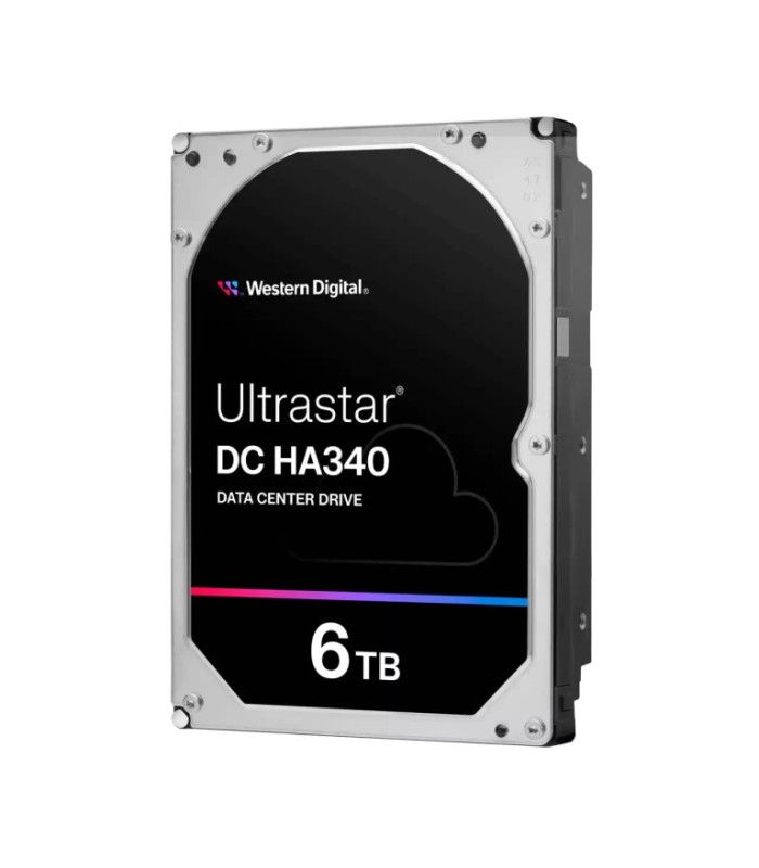 HDD Server WD Ultrastar DC HA340 6TB 512e SE, 3.5’’, 256MB, 7200 RPM, SATA, SKU: 0B47077