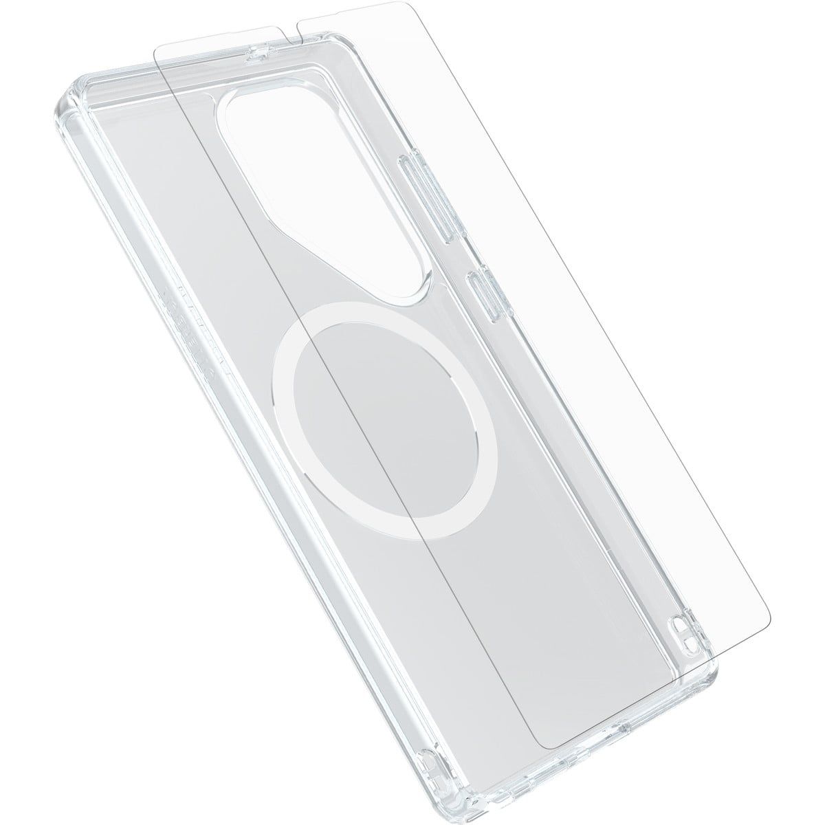 OB SYM CLEAR MAGNETS+PREM GLASS/AMSUNG GALAXY S25 ULTRA CLEAR