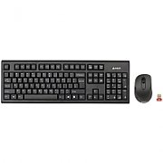 Kit tastatura + mouse A4tech 7100N, wireless, negru