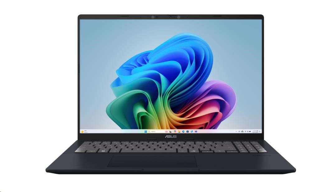 Laptop Asus Vivobook 16 X1607QA-MB062W, 16 inch 1920 x 1200, Qualcomm X1-26-100 (8 C / 8 T, 3.0 GHz - 3.0 GHz, 12 MB + 6 MB cache), 16 GB LPDDR5X, 512 GB SSD, Qualcomm Adreno X1-45, Windows 11 Home, Negru