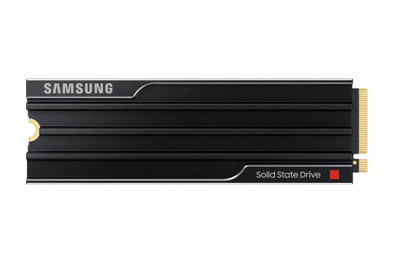 Samsung SAMSUNG 9100 PRO SSD Heatsink NVMe M.2 4TB PCIe 5.0 14.800 MB/s Read 13.400 MB/s Write Internal SSD for PC-Gaming and video editing