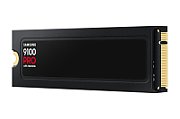 Samsung SAMSUNG 9100 PRO SSD Heatsink NVMe M.2 4TB PCIe 5.0 14.800 MB/s Read 13.400 MB/s Write Internal SSD for PC-Gaming and video editing