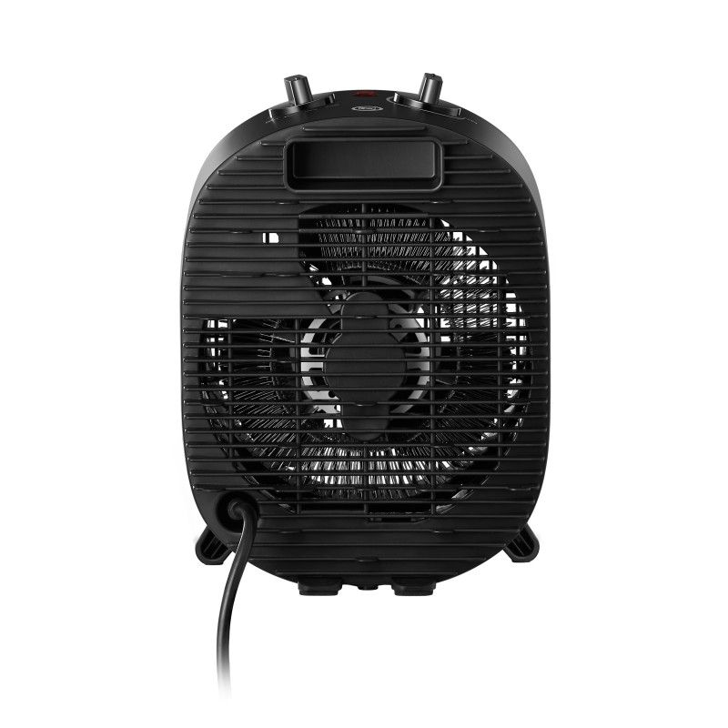 Heater. 2 Heating Levels (1000W/2000W). One Normal Wind Setting. Over heating protection. Tip-over switch protection. Adjustable Thermostat.