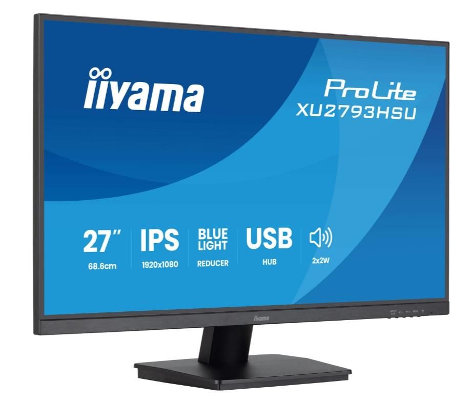 Monitor 27 inch IIyama XU2793HSU-B7 1920 x 1080 pixeli, 100 Hz