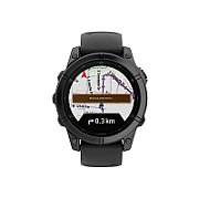 Garmin Fenix E stainless Steel slate grey