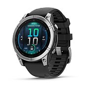 Garmin Fenix E stainless Steel slate grey