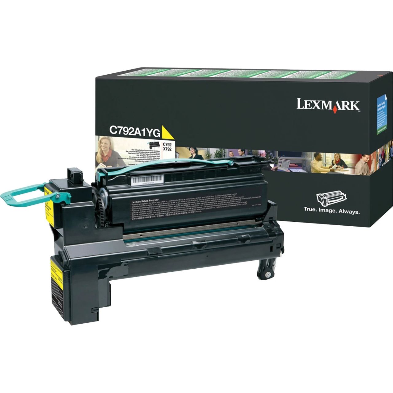 Cartus toner Lexmark C792A1YG ,Galben ,6 000 pagini ,Original (C792A1YG) 