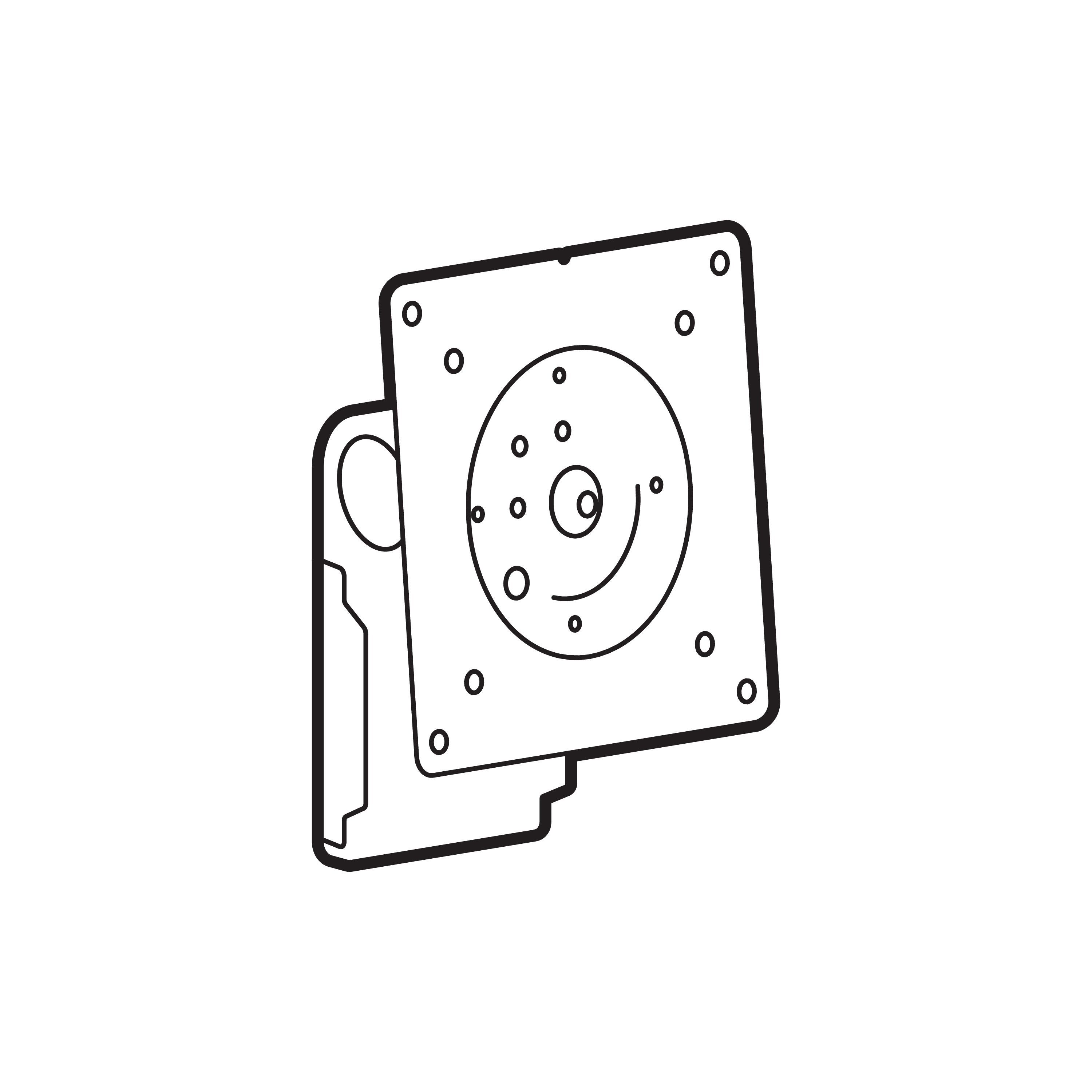 ACCESSORY LX PRO DUAL DIRECT/DISPLAY MOUNT WCB