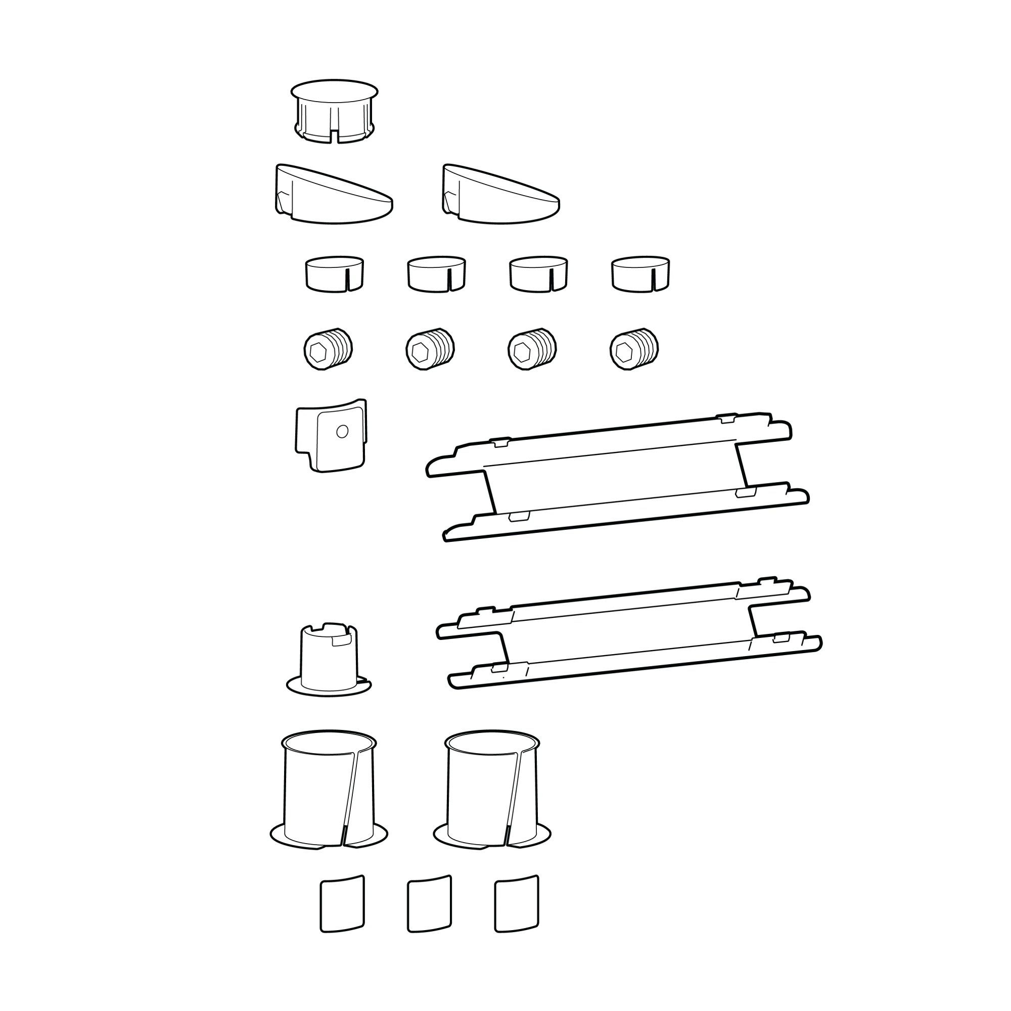 ACCESSORY SPARE PARTS KIT LX/PRO DESK SKUS WCB