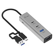 I-TEC METAL HUB USB-C/A PD 85W/CHARGING HUB 2X USB-C + 2X USB-A