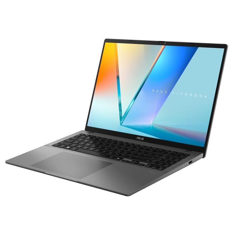 Laptop Asus Vivobook S 16 M3607HA-RP007, 16 inch 1920 x 1200, AMD 260 (8 C / 16 T, 3.8 GHz - 5.1 GHz, 8 MB + 16 MB cache), 16 GB DDR5, 1 TB SSD, AMD Radeon Graphics, Fara sistem de operare, Gri inchis