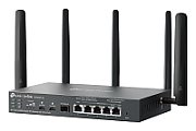 TP-LINK TP-Link ER706WP-4G Router 4G+ Cat 6 SIMx2 WiFi AX3000 5xGE WAN/LAN (4xPoE+) 1xSFP