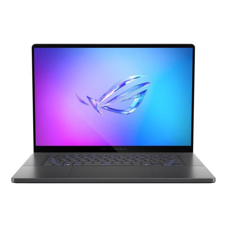 Laptop Asus ROG Zephyrus G16 (2025) GU605CX-QR096, 16 inch 2560 x 1600, Intel 285H (16 C / 16 T, 2.7 GHz - 5.4 GHz, 24 MB cache), 64 GB LPDDR5X, 1 TB SSD, Nvidia GeForce RTX 5090, Fara sistem de operare, Gri