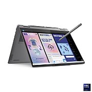 Laptop Lenovo Yoga 7 14ILL10 83JQ003KRM, 14 inch 2880 x 1800 Touchscreen, Intel 258V (8 C / 8 T, 2.2 GHz - 4.8 GHz, 12 MB cache, 12 W), 32 GB LPDDR5X, 1 TB SSD, Intel Arc Graphics 140V, Windows 11 Home, Gri