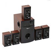 Serioux Boxe Serioux 5.1 SoundBoost HT5100C, 140W RMS, lemn