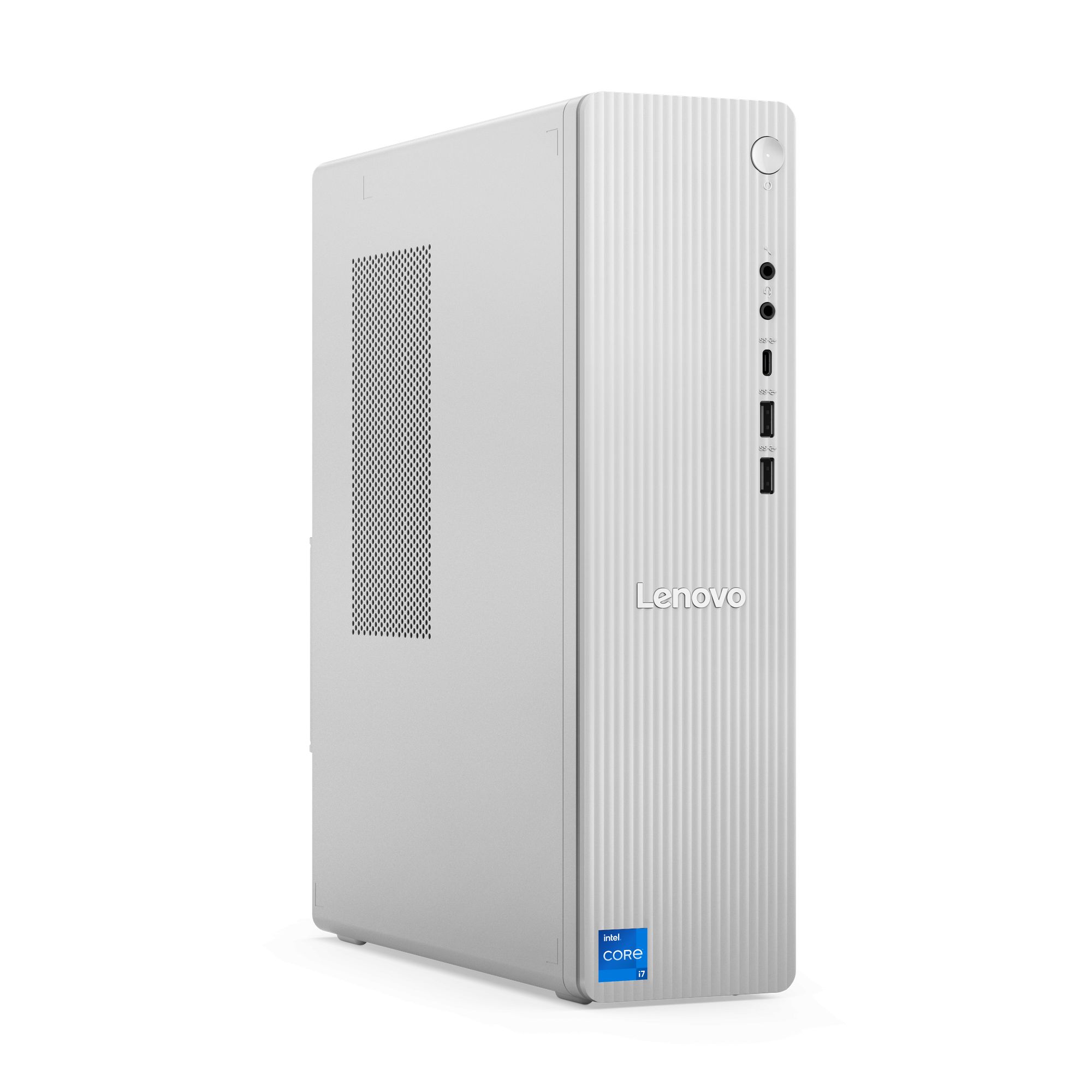 Desktop PC Lenovo IdeaCentre Tower 08IRH9, Intel Core i5-13420H (8 C / 12 T, 2.1 GHz - 4.6 GHz, 12 MB cache), 16 GB RAM, 512 GB SSD, Intel UHD Graphics, 260 W, Fara sistem de operare