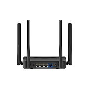 MERCUSYS BE3600 Dual-Band Wi-Fi 7 Router SPEED: 688 Mbps at 2.4 GHz + 2880 Mbps at 5 GHz SPEC: 4× External Antennas,  3× Gigabit LAN Ports, 1× Gigabit WAN Port, MLO, 4096-QAM, OFDMA, HE160 FEATURE: MERCUSYS App, Router/Access Point Mode, WPS Button, Reset Button, IPTV, IPv6, Smart Connect, Airtime Fairness