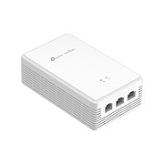 TP-LINK Omada  AX1800 Wall-Plate Dual-Band Wi-Fi 6 GPON Access Point PORT: 1×SC/UPC GPON+2×1G RJ45 Port(One support Poe Out)+1×RJ11 Port SPEED:574Mbps at  2.4 GHz + 1201 Mbps at 5 GHz FEATURE: AC Power, Poe Out,4×Internal Antennas, MU-MIMO, 80MHz Supported, Seamless Roaming, Band Steering, Beamforming, Load