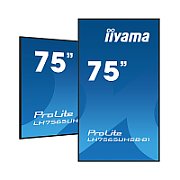 Display Monitor Iiyama Public 75 LH7565UHSB-B1 UHD