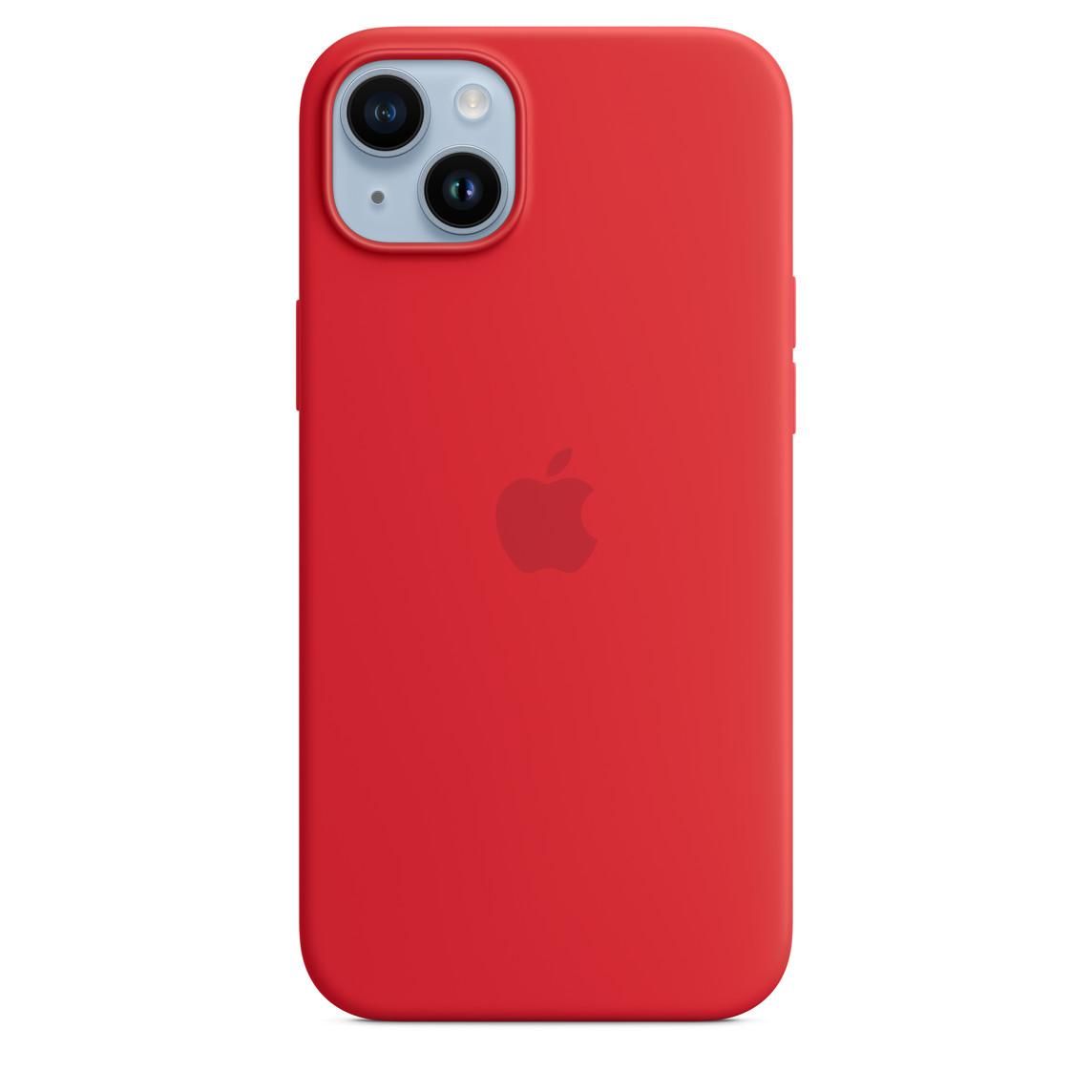 Apple Original iPhone 14 Plus Silicone Case with MagSafe in Product(RED)